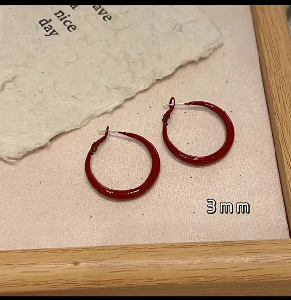 Red_Alloy_Earrings_For_Women_Pack_Of_2