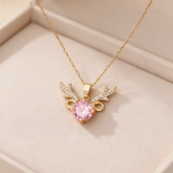 Gold_Alloy_Pendant_Necklace_For_Women