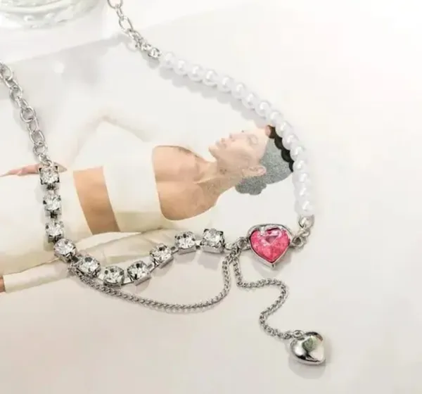 Pearl_Crystal_Heart_Charm_Silver_Bracelet