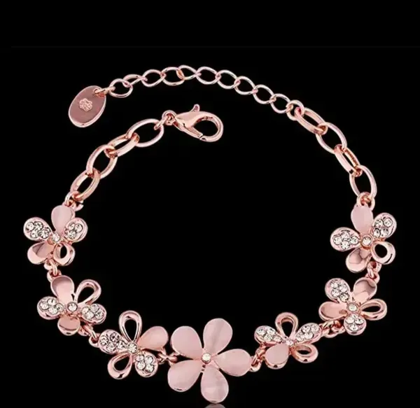 Pink_Alloy_Bracelet_For_Women