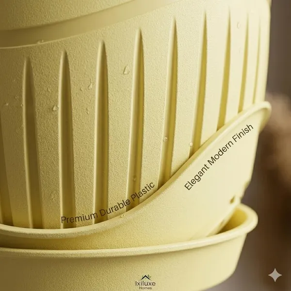 Plastic_Flower_Pot_With_Drain_Tray