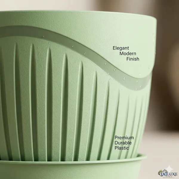 Plastic_Flower_Pot_With_Drain_Tray