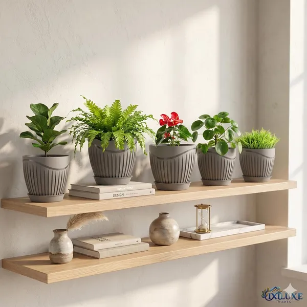 Plastic_Flower_Pot_With_Drain_Tray