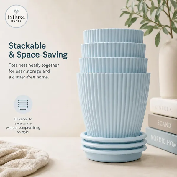 Plastic_Planter_With_Drainage_Tray