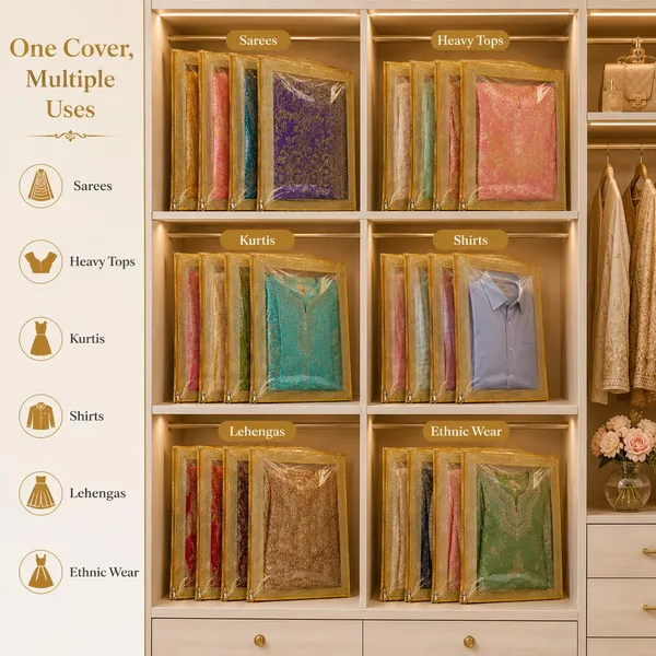 Saree_Cover_Bag_With_Transparent_Window