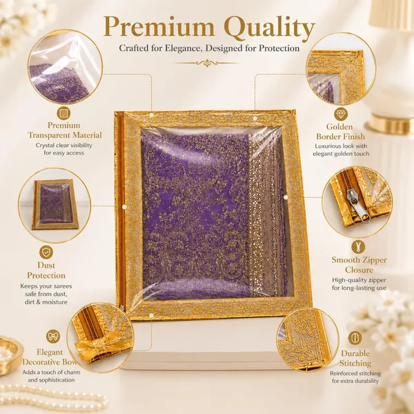 Saree_Cover_Bag_With_Transparent_Window