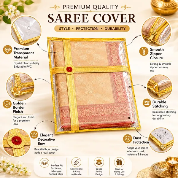Saree_Cover_With_Zipper