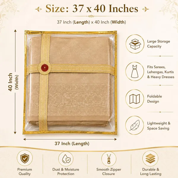 Saree_Cover_With_Zipper