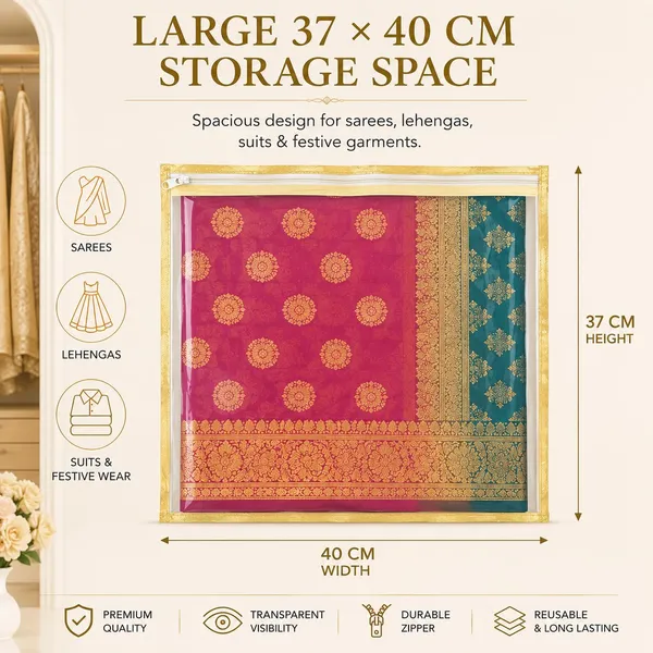 Saree_Cover_With_Zipper