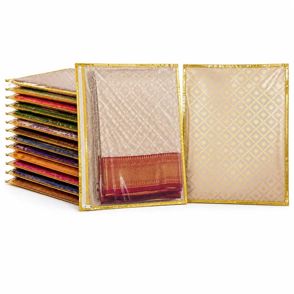 Saree_Storage_Bag_With_Window_And_Zipper