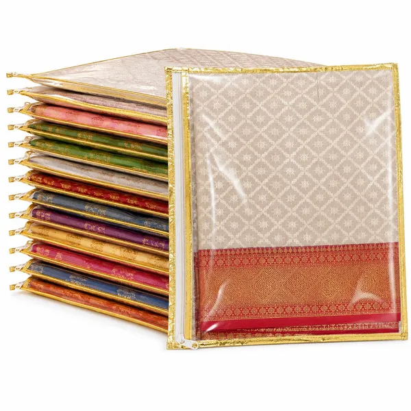 Saree_Storage_Bag_With_Window_And_Zipper
