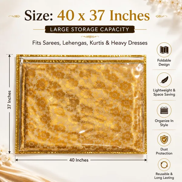 Saree_Storage_Cover_With_Zipper