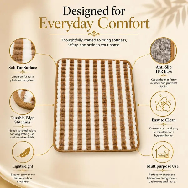 Fur_Door_Mat_With_Anti_Slip_Backing