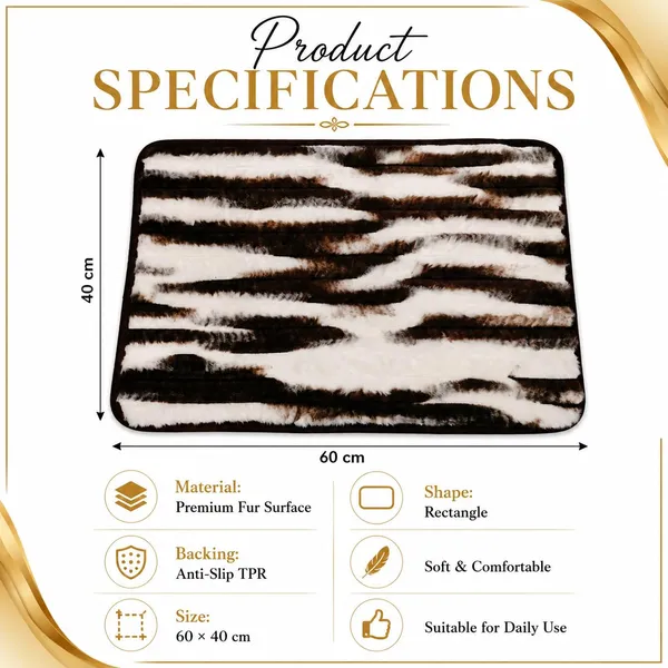Faux_Fur_Zebra_Stripe_Doormat