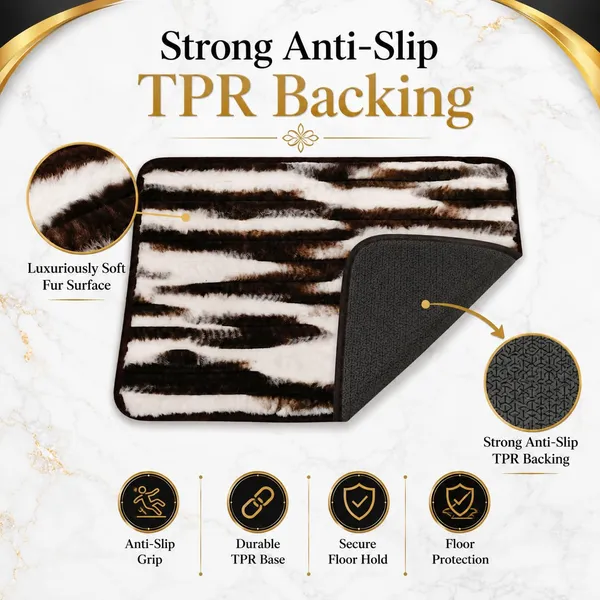 Faux_Fur_Zebra_Stripe_Doormat