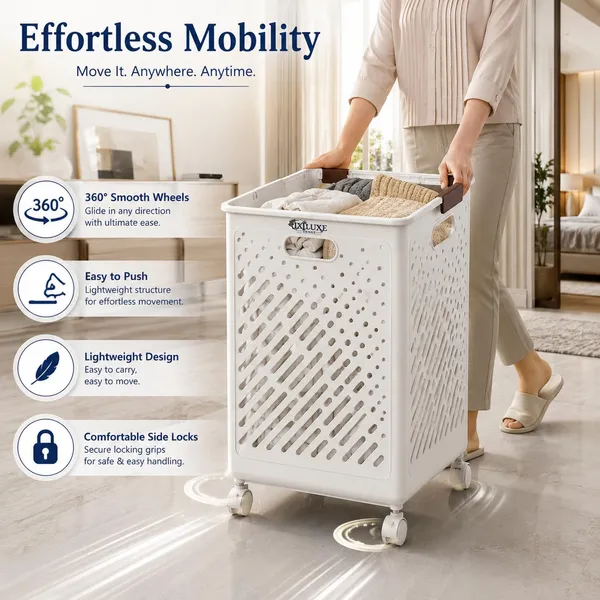 Plastic_Storage_Trolley_With_Wheels-foldable