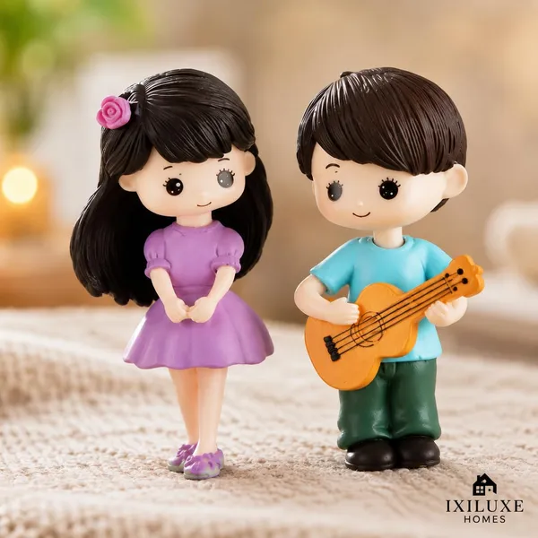 Polyresin_Couple_Figurines_-_Pack_of_2