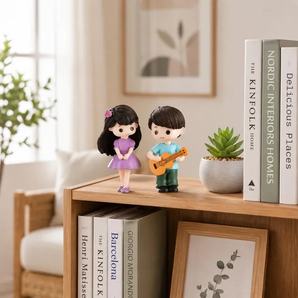 Polyresin_Couple_Figurines_-_Pack_of_2