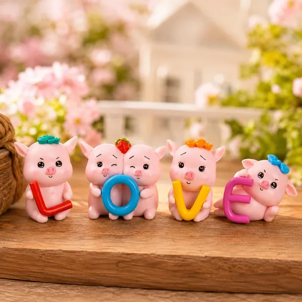 Pig_Miniature_Figurines_Set_-_Pack_of_2