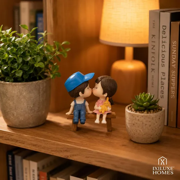 Miniature_Couple_Figurines_With_Bench_Polyresin_Showpiece_-_Pack_of_2