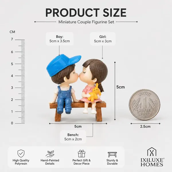 Miniature_Couple_Figurines_With_Bench_Polyresin_Showpiece_-_Pack_of_2
