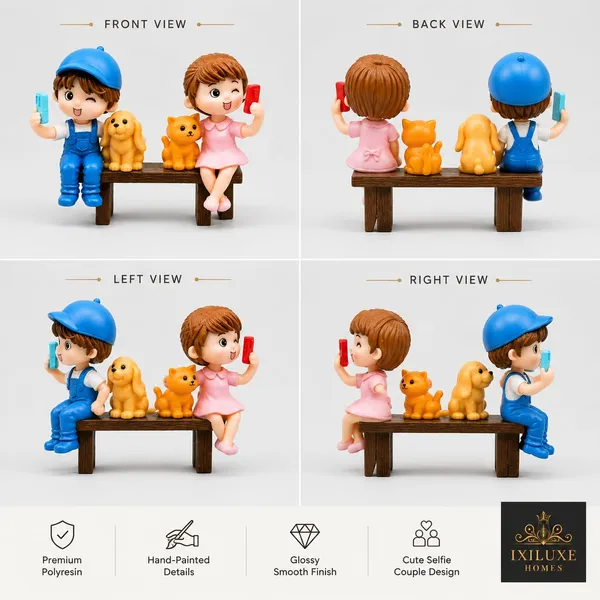 Polyresin_Couple_Figurines_With_Pets_-_Pack_of_2