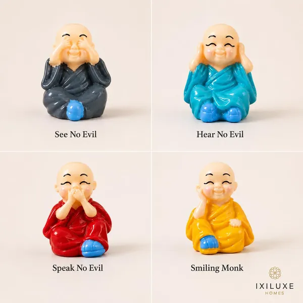 Polyresin_Monk_Figurines_-_Pack_of_2