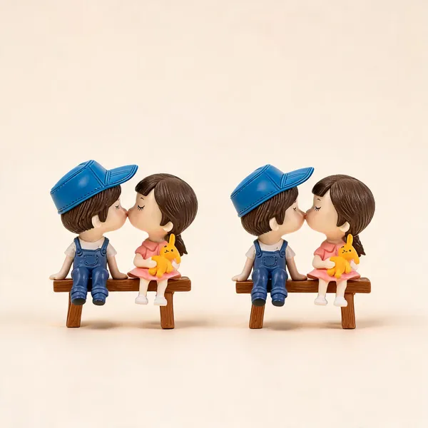 Miniature_Couple_Figurines_With_Bench_Polyresin_Showpiece_-_Pack_of_2