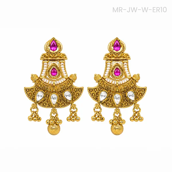 Gold_Tone_Stone_Studded_Chandelier_Earrings_for_Women