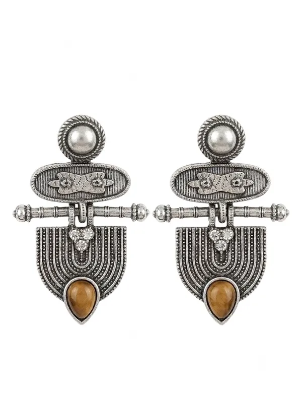 Oxidized_Silver_Tribal_Drop_Earrings_for_Women