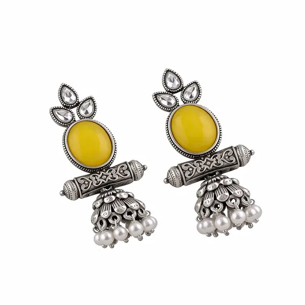 Silver-Tone_Yellow_Stone_Pearl_Drop_Jhumka_Earrings_for_Women