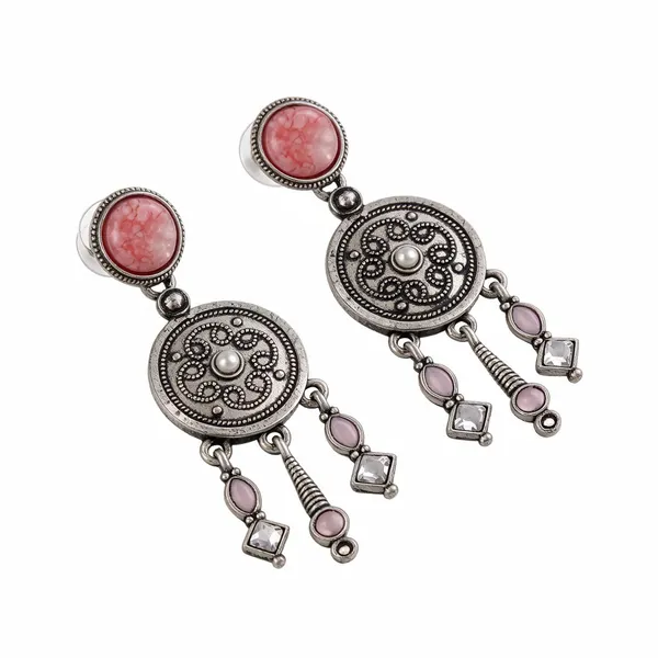 Silver_Tone_Oxidised_Drop_Earrings_for_Women