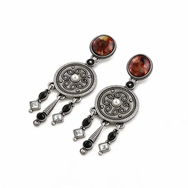 Silver_Tone_Stone_Studded_Drop_Earrings_for_Women