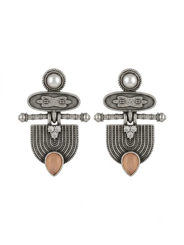 Silver-Tone_Oxidized_Statement_Earrings_for_Women