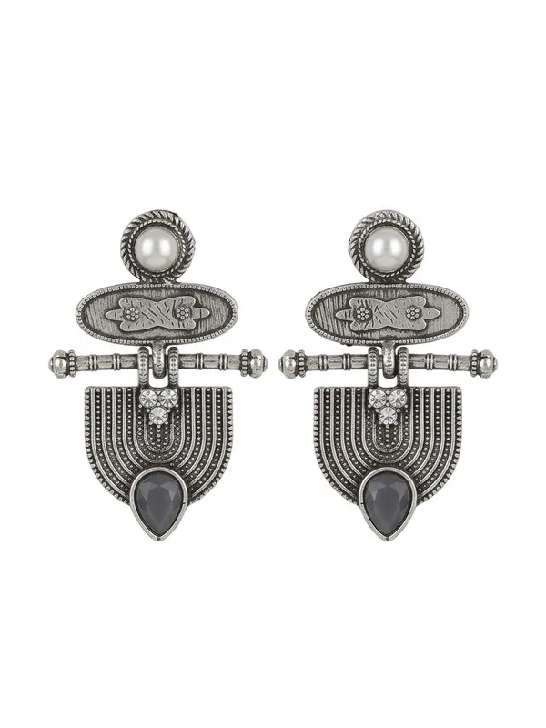 Silver_Tone_Oxidized_Statement_Drop_Earrings_for_Women