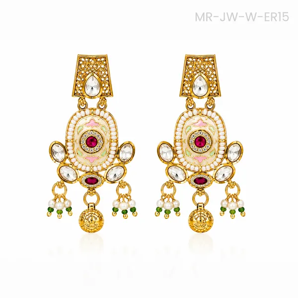 Gold_Tone_Gemstone_Embellished_Dangler_Earrings_for_Women