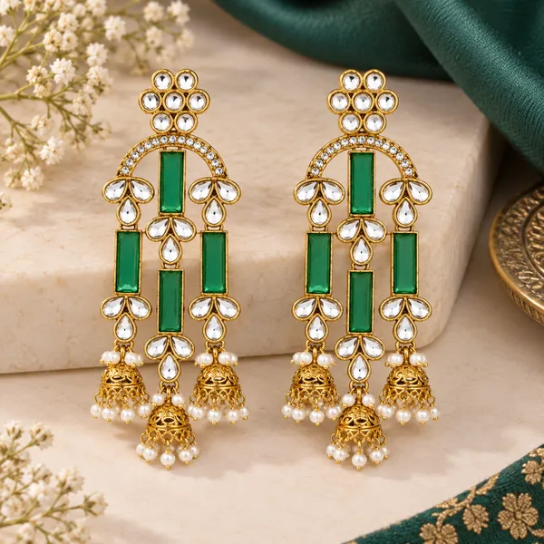 Green_Gold_Tone_Chandelier_Jhumka_Earrings_for_Women