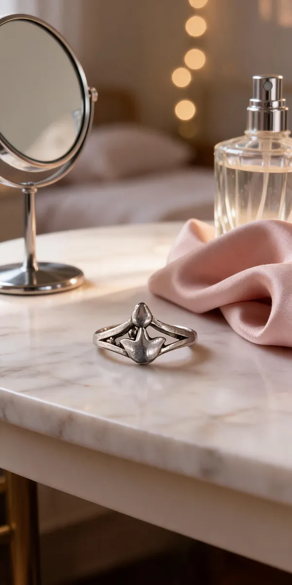 Silver_Metal_Openwork_Floral_Motif_Ring_For_Women