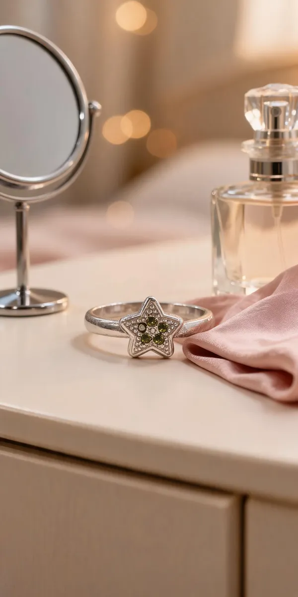 Silver_Metal_Star_Stone_Embellished_Ring_For_Women