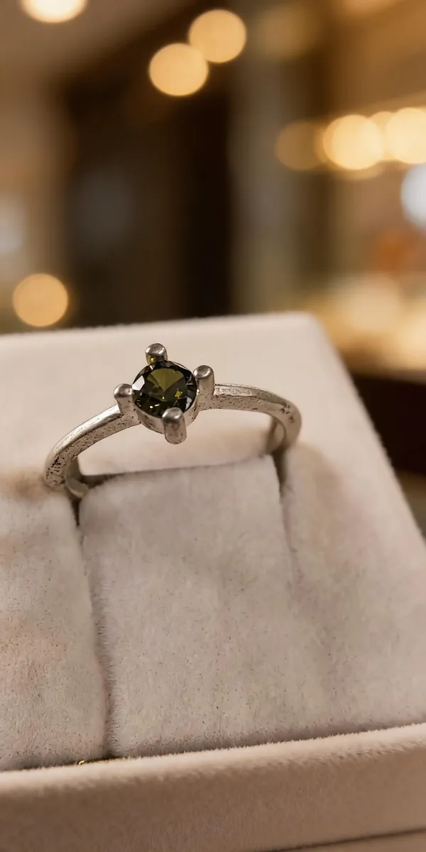 Silver_Metal_Green_Stone_Solitaire_Ring_For_Women