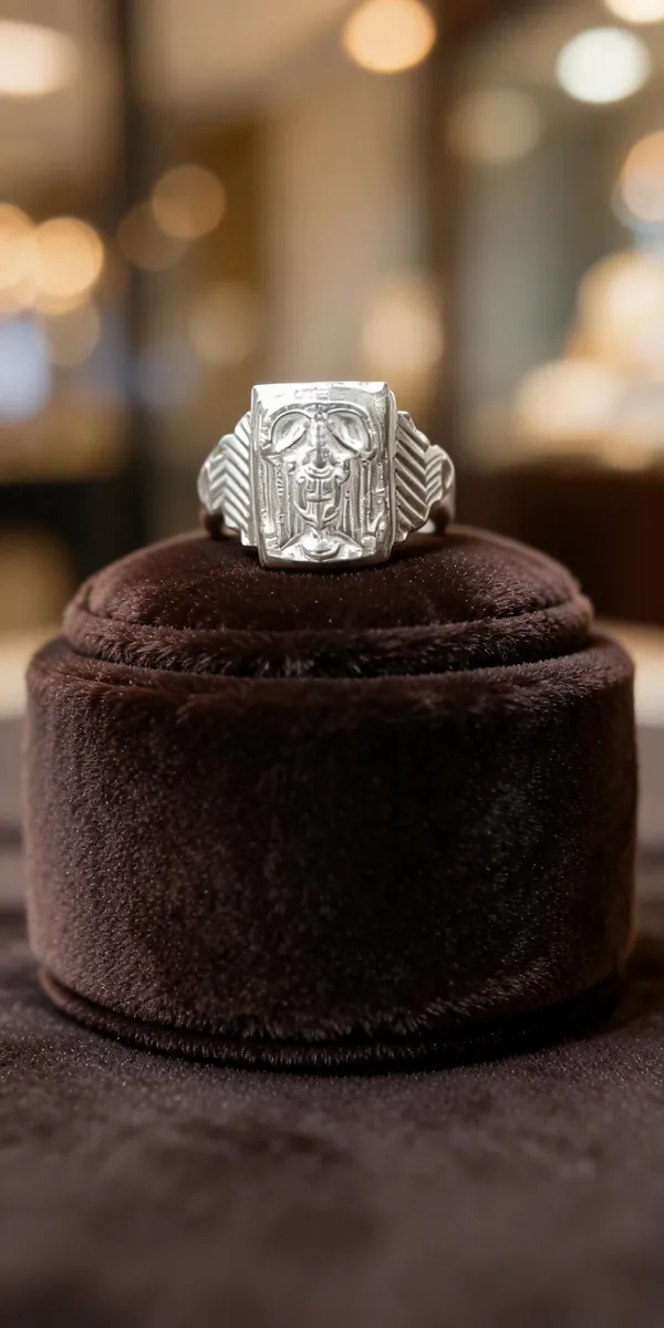 Silver_Metal_Religious_Motif_Signet_Ring_For_Men