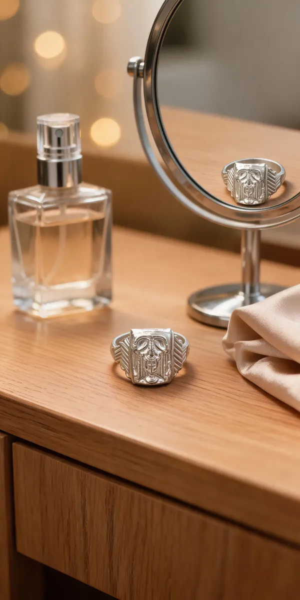 Silver_Metal_Religious_Motif_Signet_Ring_For_Men