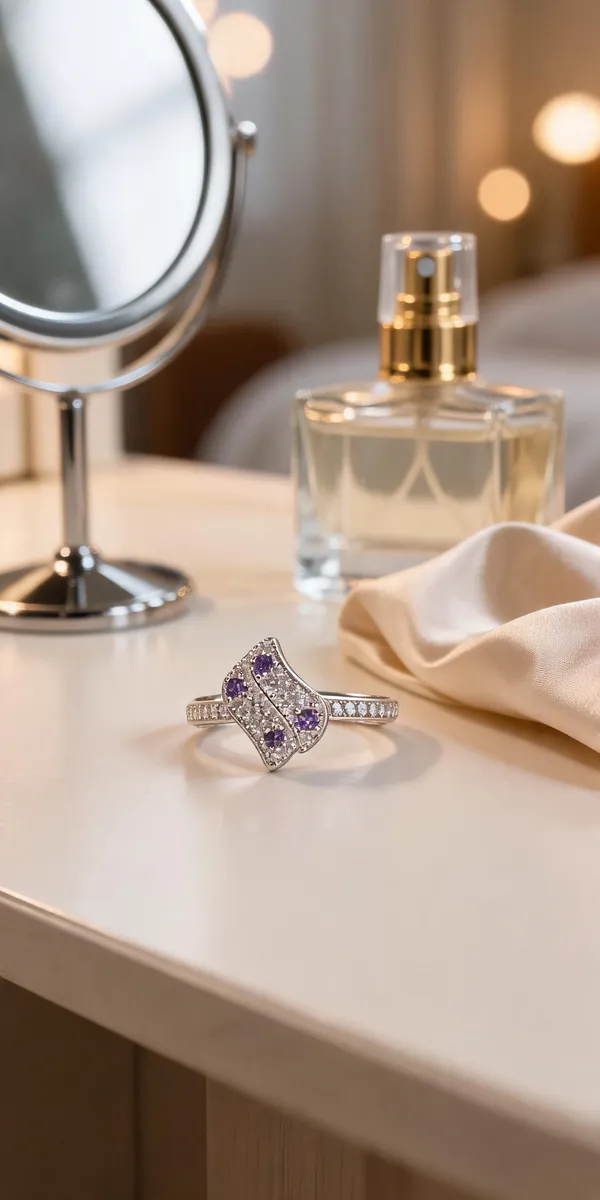 Silver_Metal_Purple_Stone_Studded_Ring_For_Women