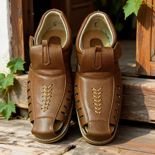 Mens_Genuine_Leather_Sandal