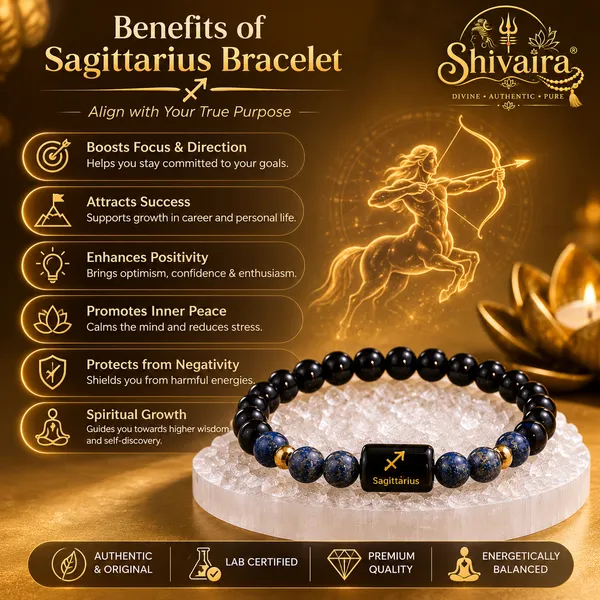 Sagittarius_(Dhanu_Rashi)_Zodiac_Bracelet_with_Raw_Selenite_Charging_Plate