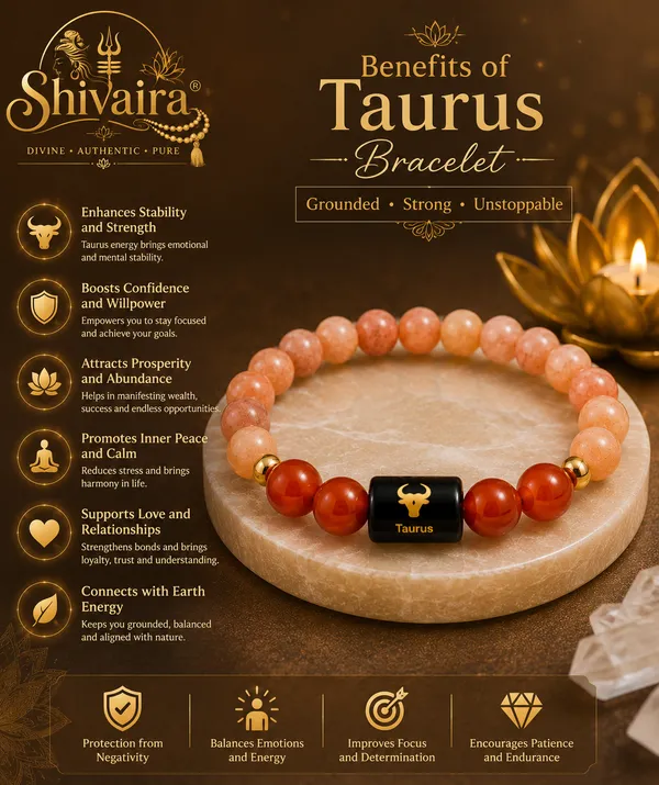 Taurus_(Vrashab_Rashi)_Zodiac_Bracelet_with_Raw_Selenite_Charging_Plate