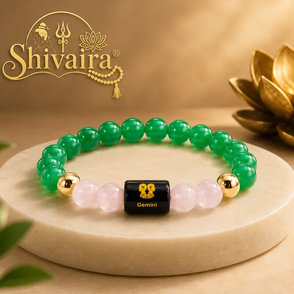 Green_Beads_Gemini_(Mithun_Rashi)_Zodiac_Charm_Bracelet