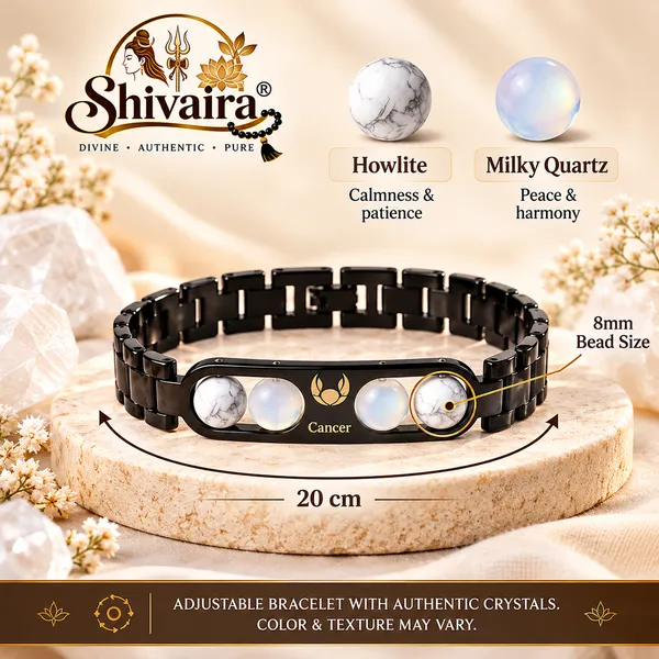 Cancer_Zodiac_Bracelet_|_Kark_Rashi_Bracelet_with_Howlite_&_Milky_Quartz_|_Shivaira