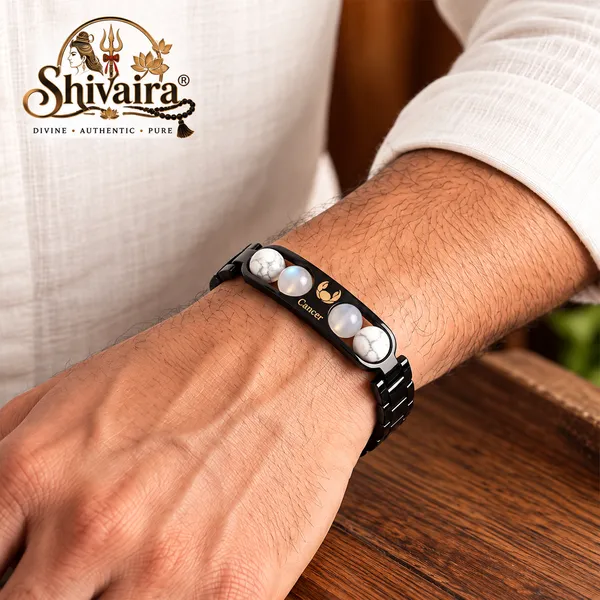 Cancer_Zodiac_Bracelet_|_Kark_Rashi_Bracelet_with_Howlite_&_Milky_Quartz_|_Shivaira