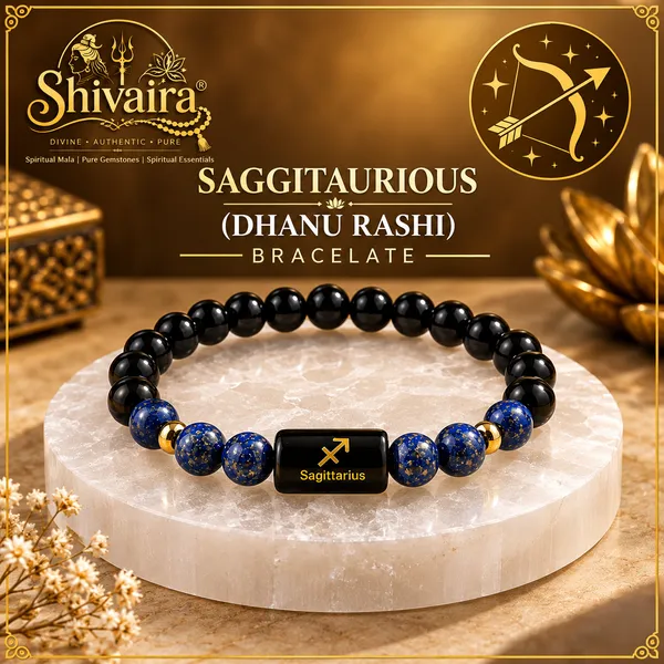 Sagittarius_(Dhanu_Rashi)_Zodiac_Bracelet_with_Raw_Selenite_Charging_Plate